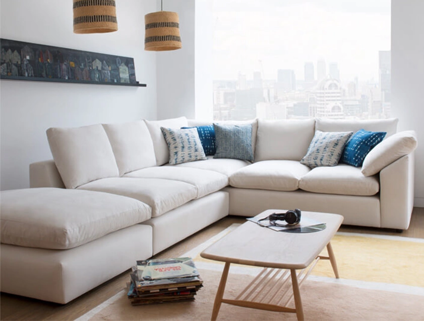 Big Softie Sloped Arm Large Corner Group RHF in Sahara Chalk_tablet